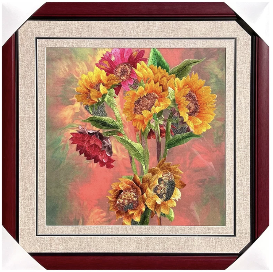 Hand - embroidered Decorative Mural