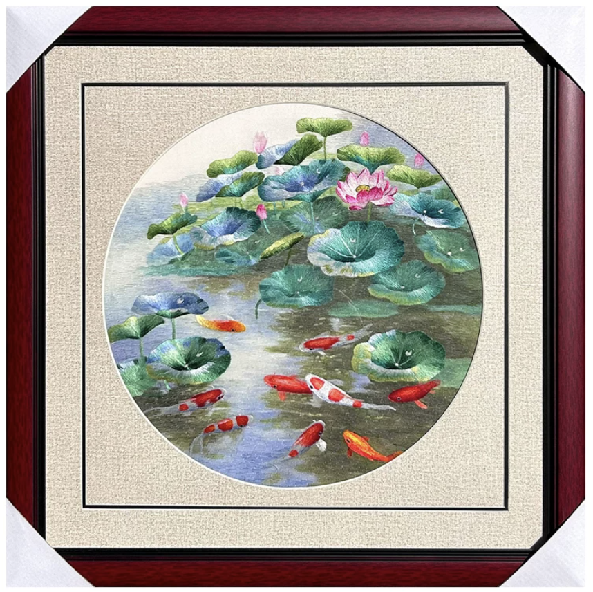 Hand - embroidered Decorative Mural