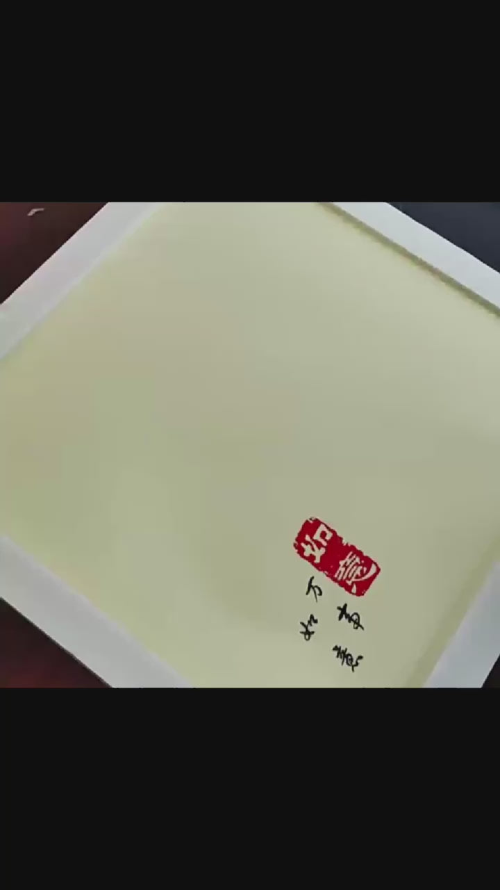 Handmade paper - cut three - dimensional decorative painting